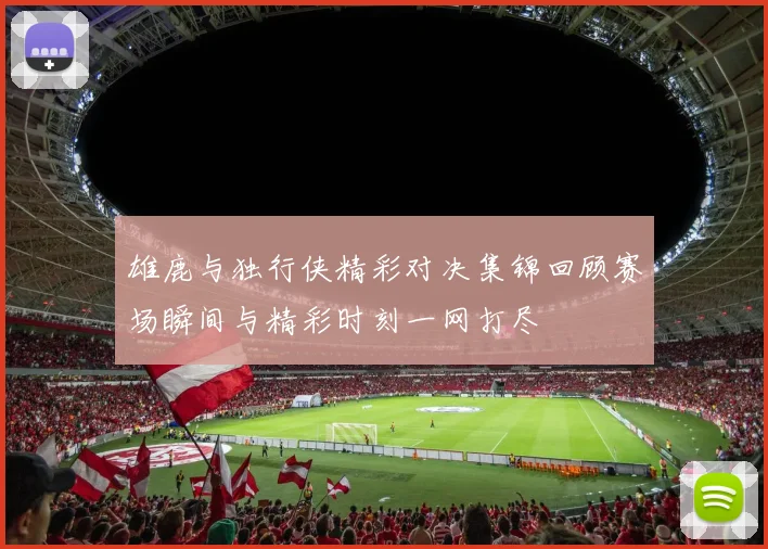 雄鹿与独行侠精彩对决集锦回顾赛场瞬间与精彩时刻一网打尽